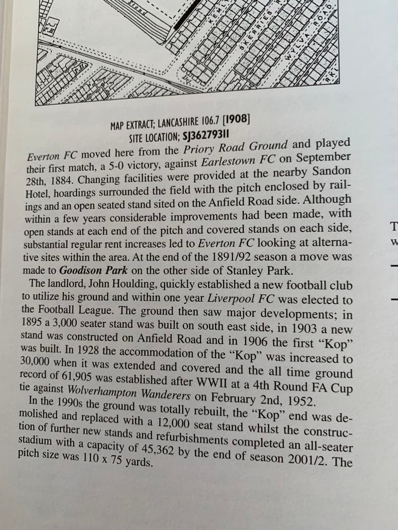 超希少本　イングランド&スコットランド314スタジアム 詳細辞典