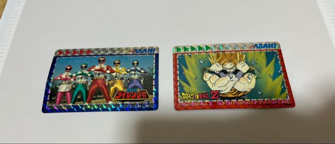 ASAHI ドラゴンボールZ ダイレンジャー カード 2枚