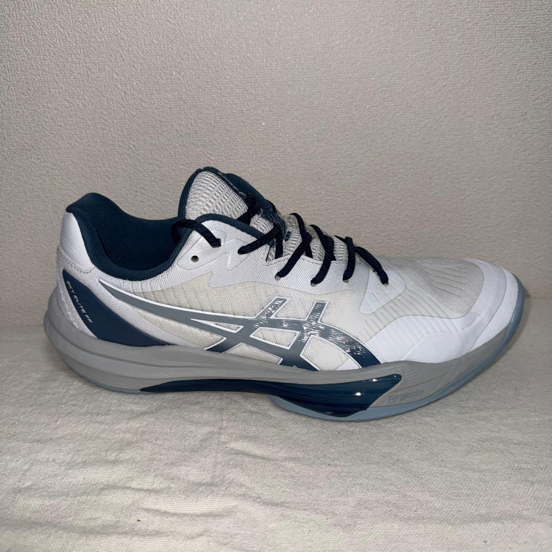 スカイエリートFF 3 ASICS バレーボールシューズ ホワイト/ネイビー