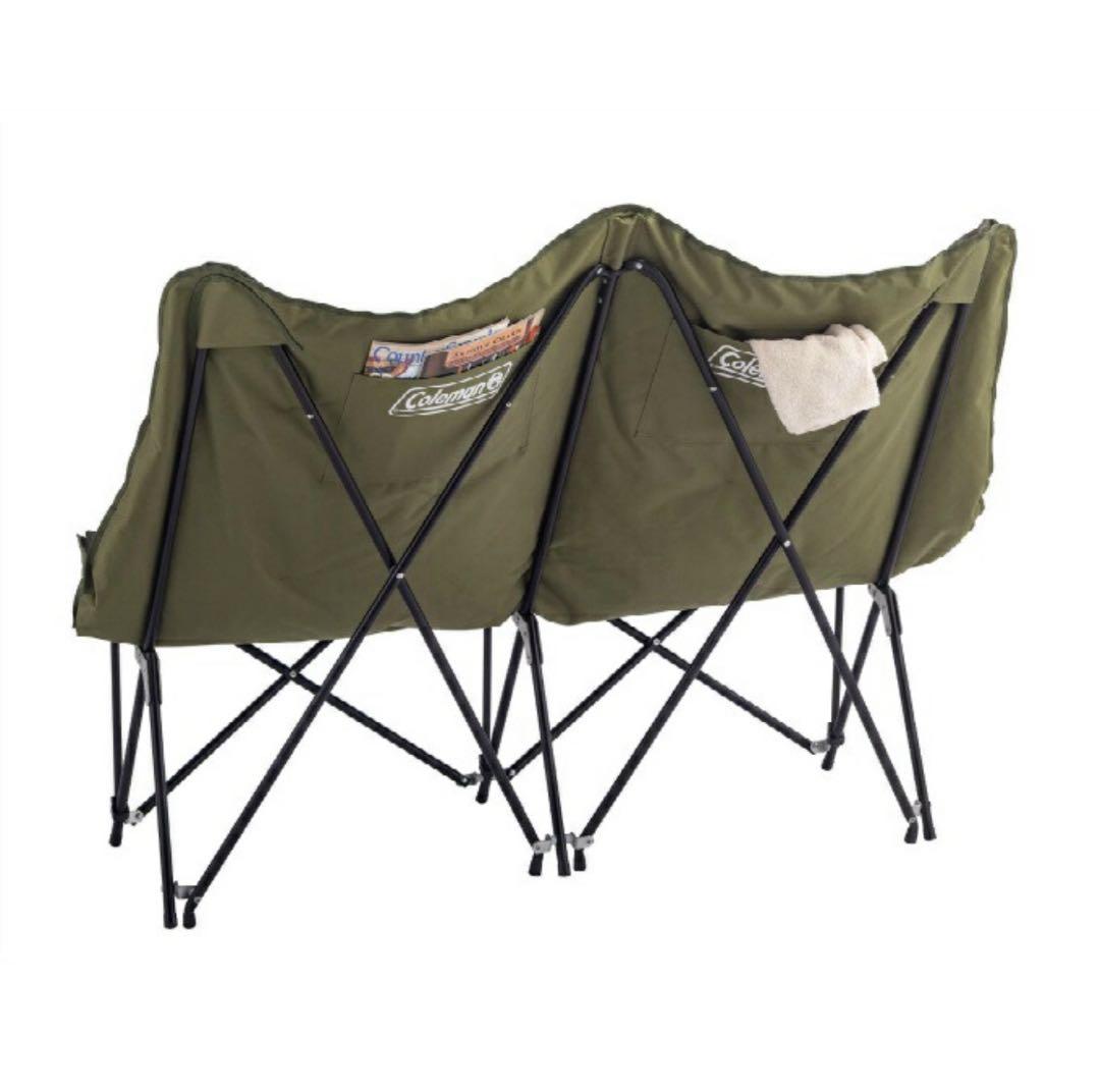 Coleman 二人掛けダブルチェア