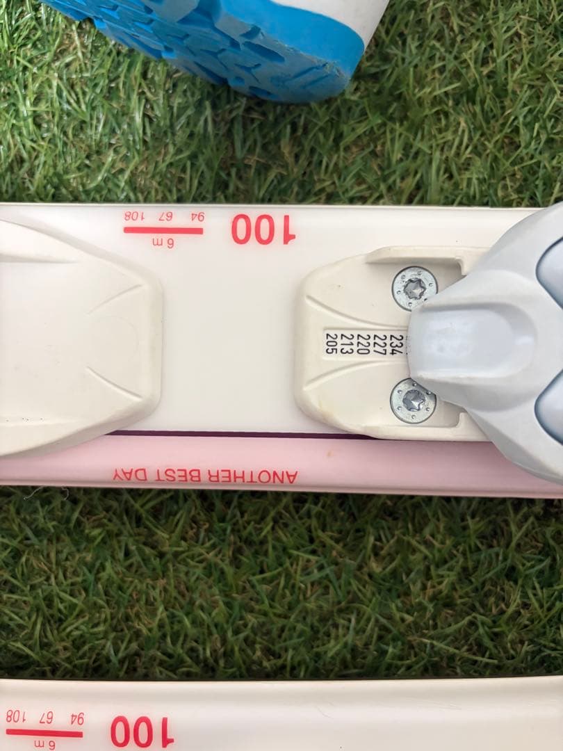 Rossignol スキー 3点 セット + Atomic ポール＋ブーツ 子供