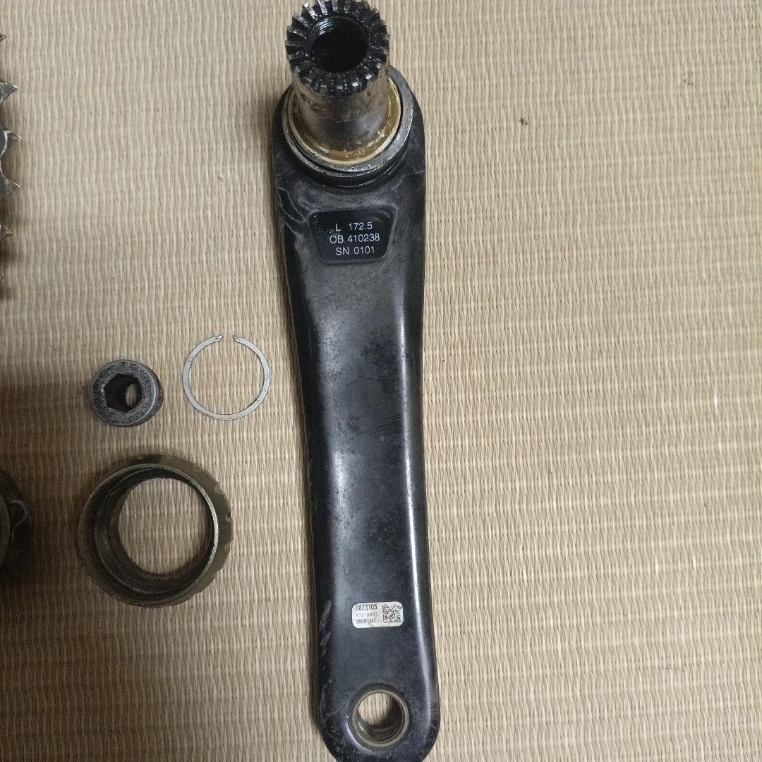 送料込 Campagnolo Chorus 11s クランクセット