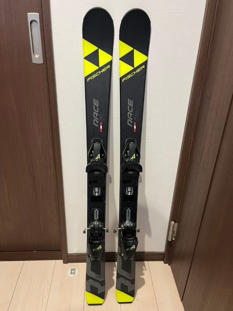 【メンテ済】フィッシャー ジュニアスキー RC4 RACE JR 110cm