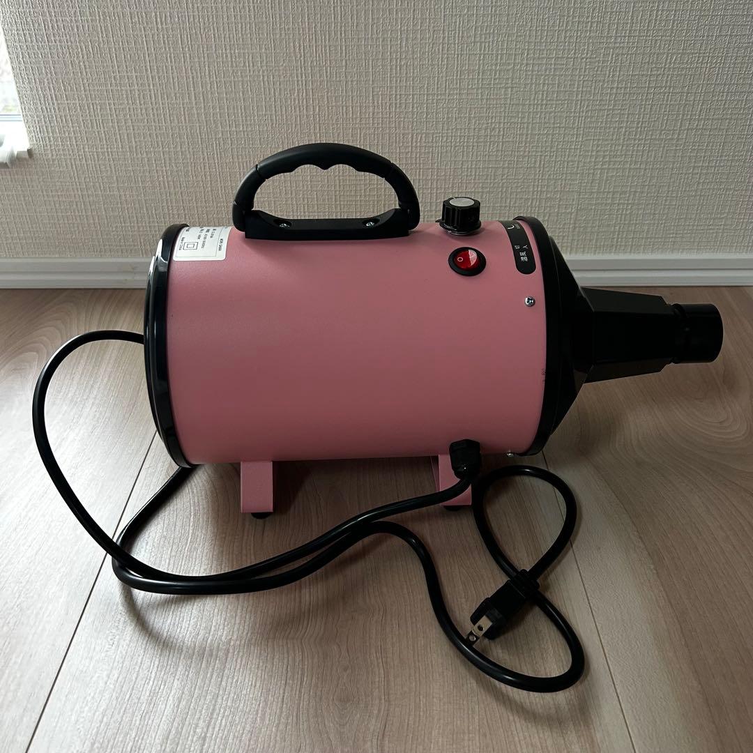 【美品】モリサワ　ブロワー　ペットドライヤー CL-2016A ピンク