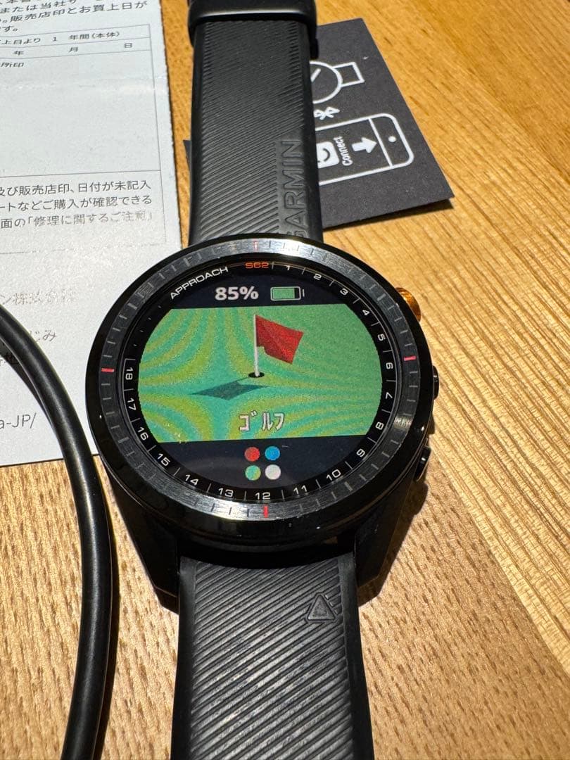 GARMIN APPROACH S62 GPSゴルフナビ 元箱付き