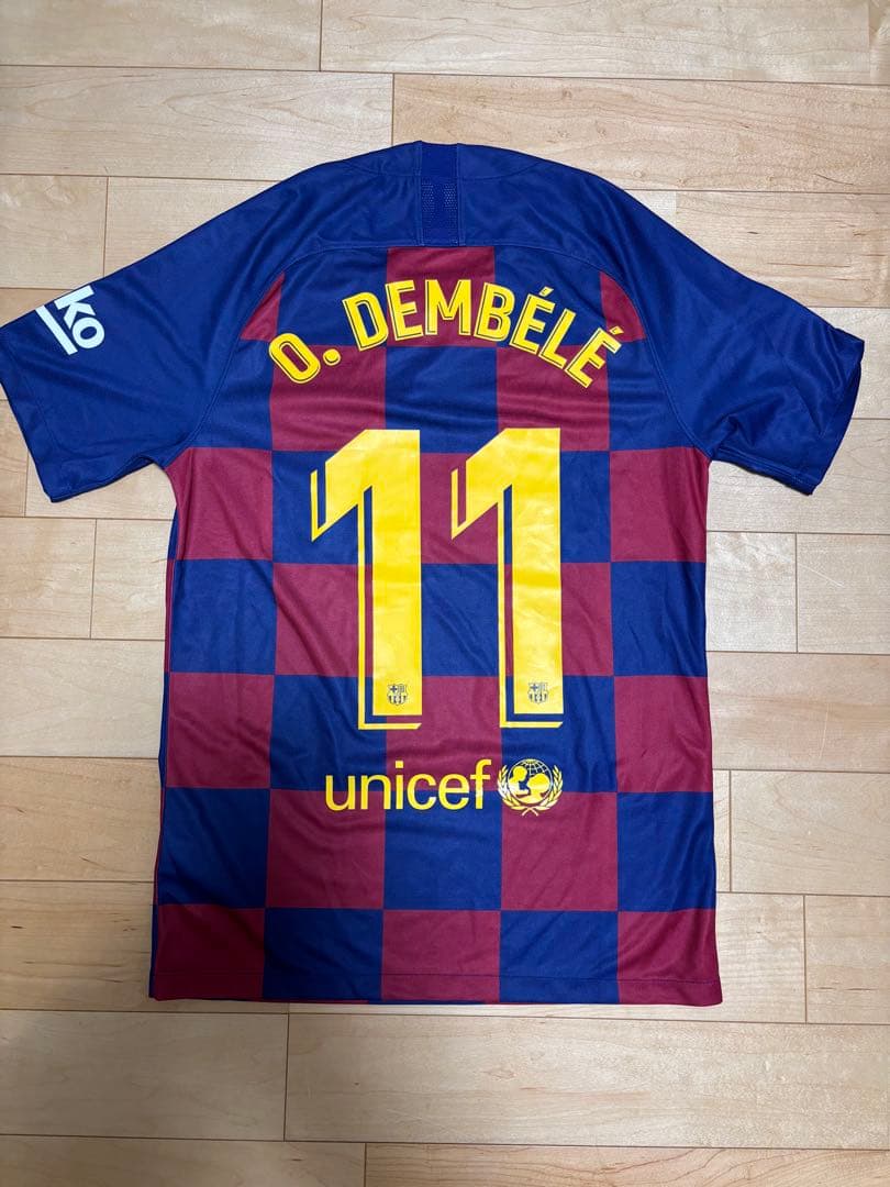 バロンドール！デンベレバルセロナユニフォーム11番 SMナイキフランス代表