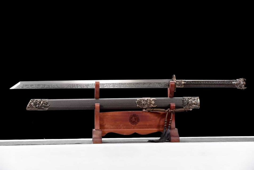 【魔刀を飲む】武具 刀装具 日本刀　模造刀 居合刀 武士道 鑑賞用 美術刀