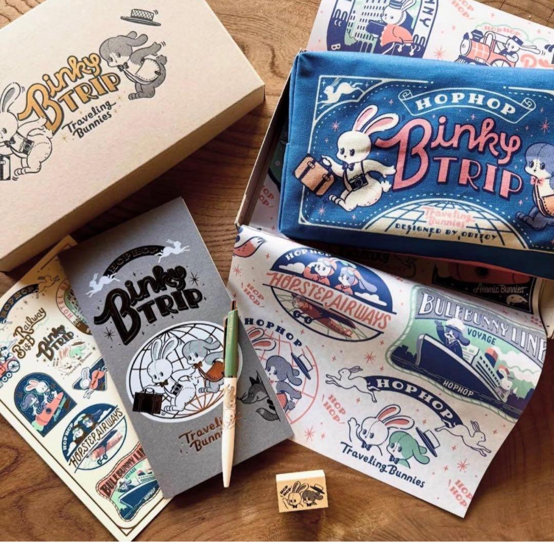 文具女子博 2025 限定品 オビワン ビンキートリップセット