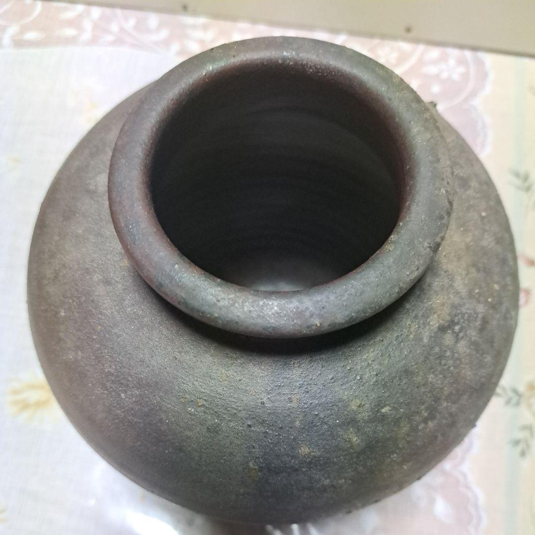 備前焼 花瓶　花入れ 美術品　骨董品