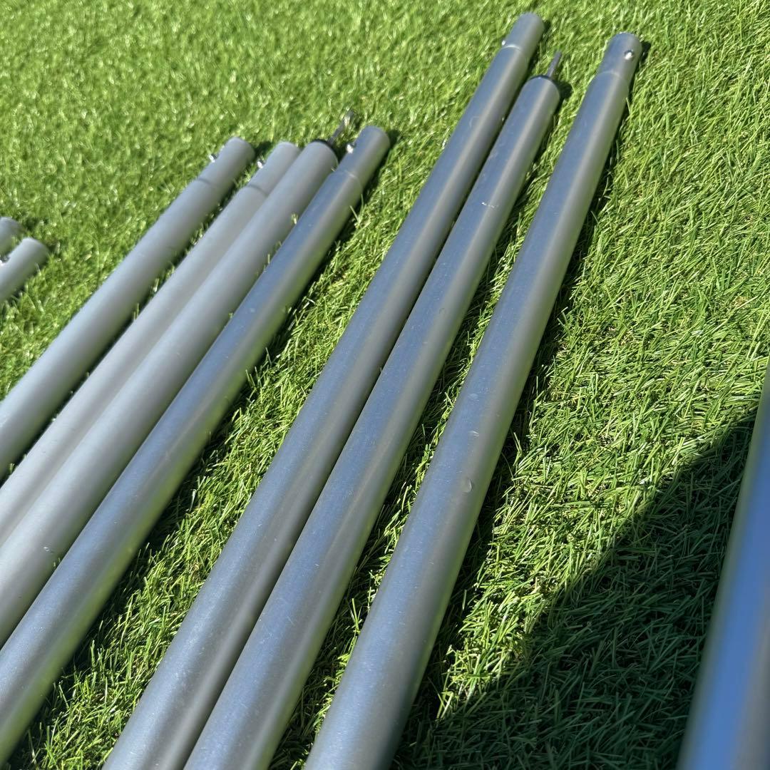 スノーピーク　ウィングポール280×2と210×2の4本セット