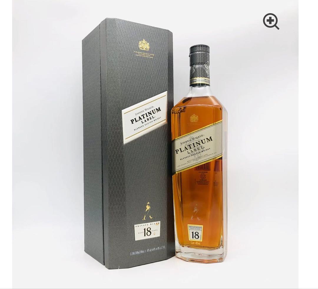 【未開封】ジョニーウォーカー 18年 プラチナムラベル ブレンデッドウイスキー