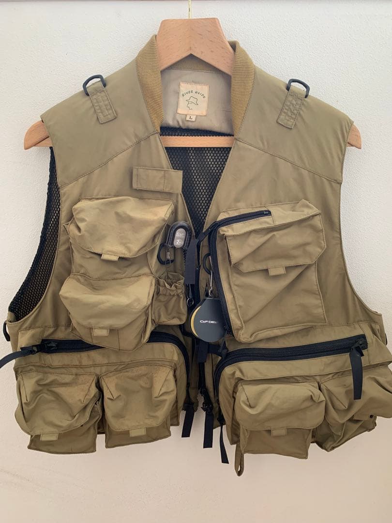  GUIDE / リバーガイド　フライフィッシング・ベスト（未使用）