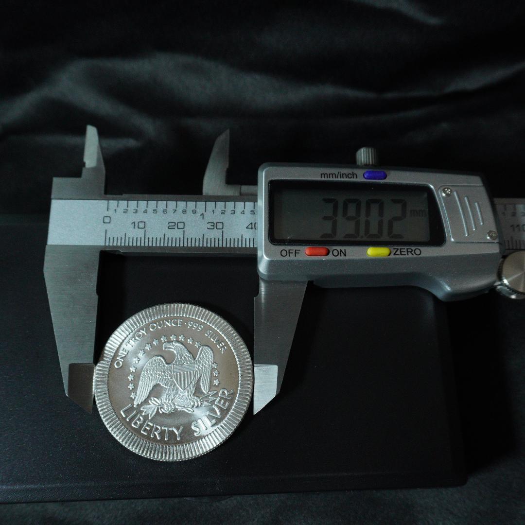 1オンス SilverTowne リバティベル 銀貨 シルバー ラウンド