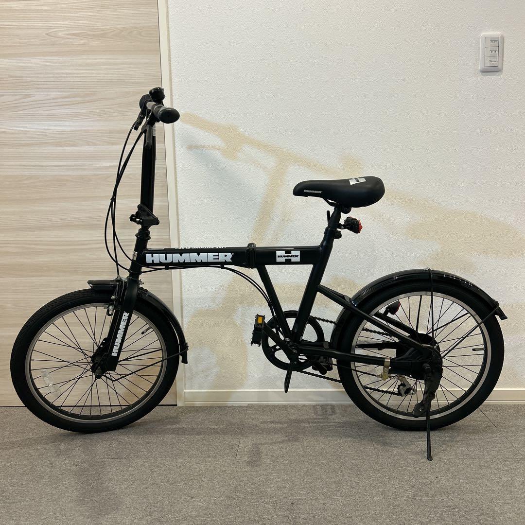 怪盗KID　HUMMER 折りたたみ自転車 ブラック