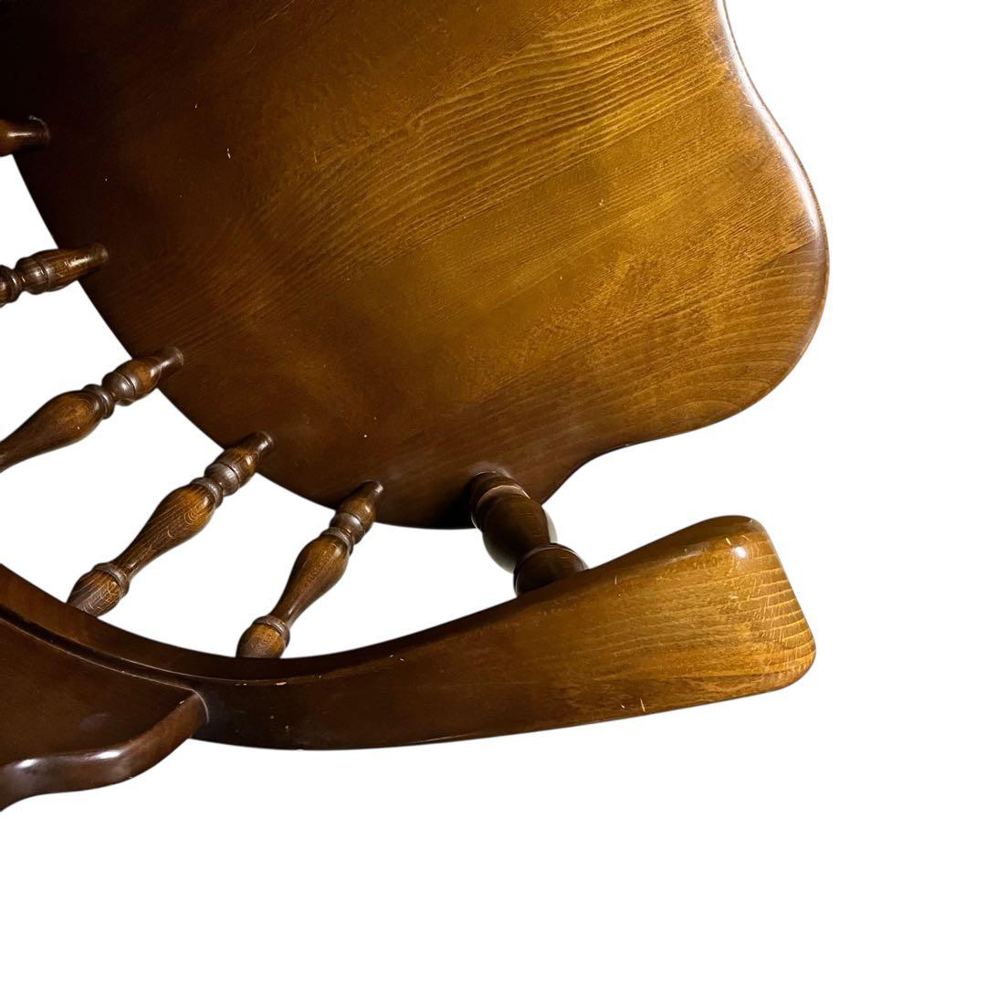 【送料無料】飛騨産業 キツツキ ウィンザーチェア アームチェア アンティーク ③