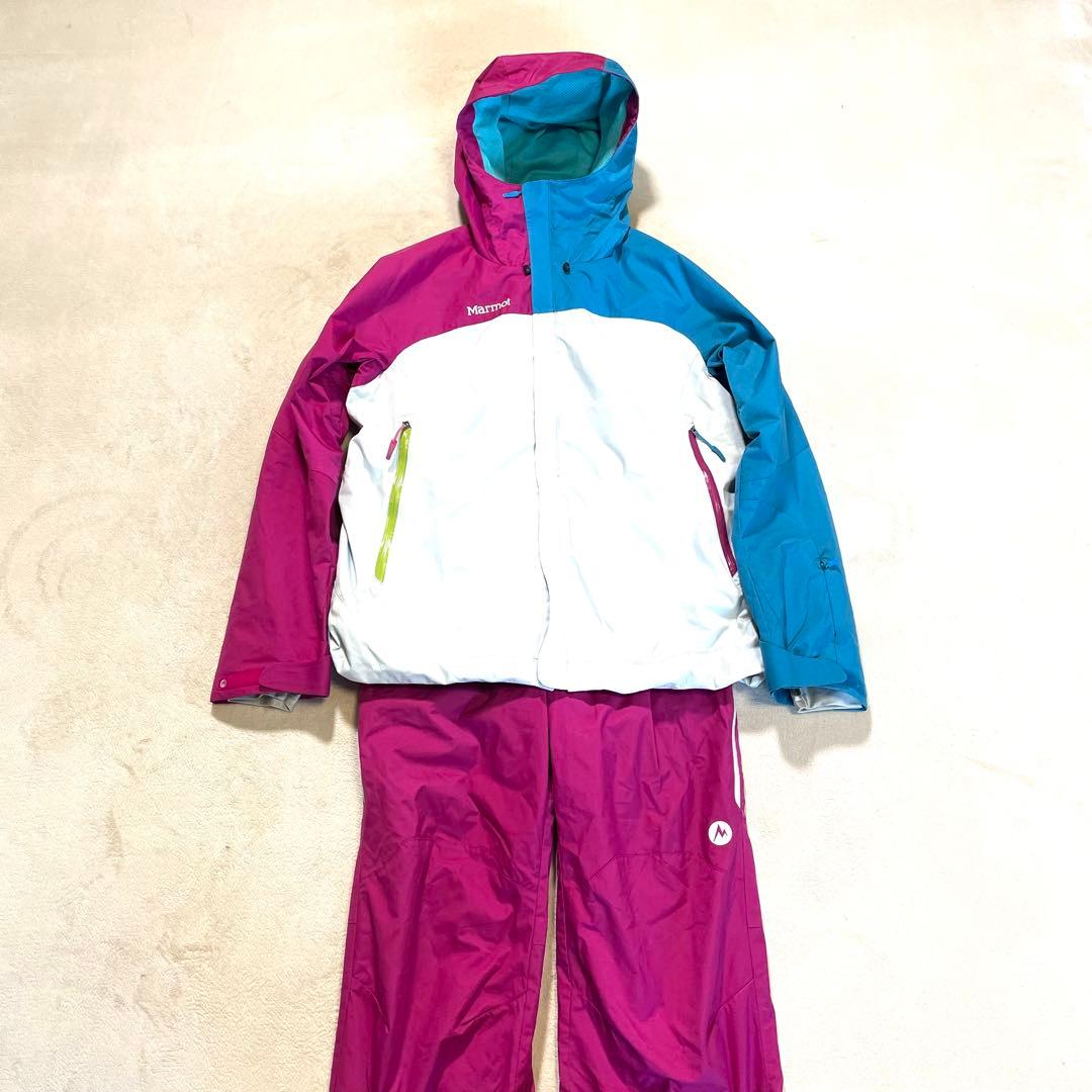 マーモット　HEAT NAVI 防寒　撥水　 スキーウェア　セットアップ　L