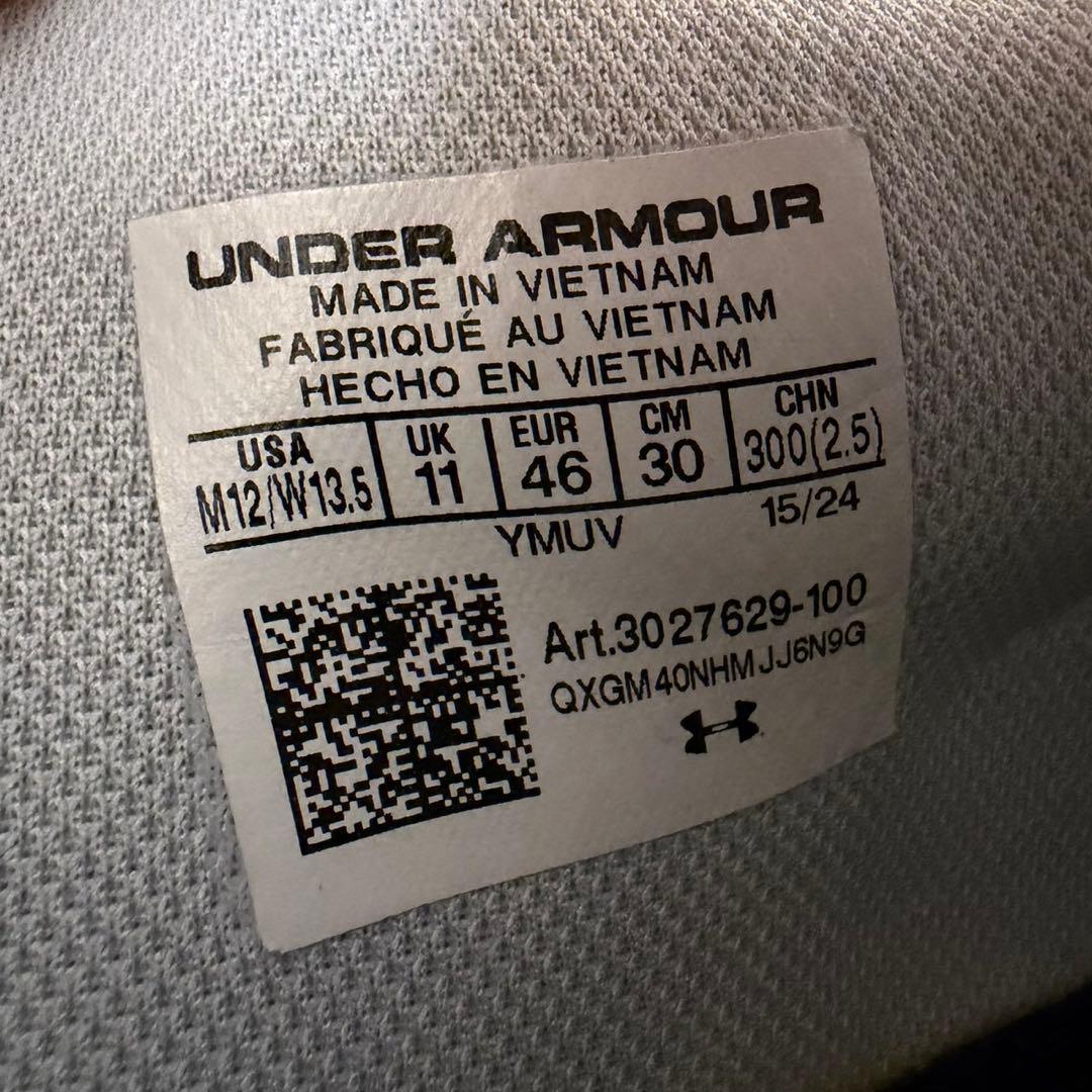 Under Armour Curry12 カリー12 30㎝