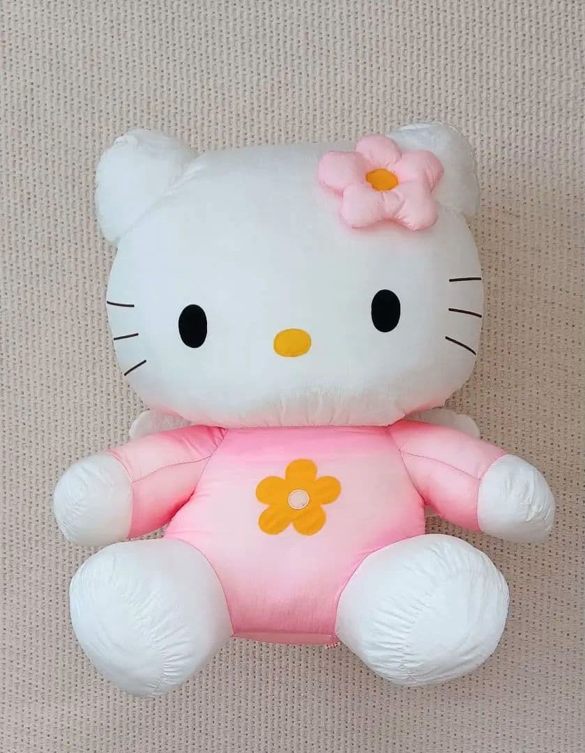 フラワー キティちゃん エンジェル レトロ ぬいぐるみ