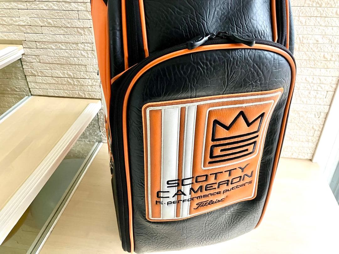 SCOTTY CAMERON キャディバッグ4 オレンジ/ブラック