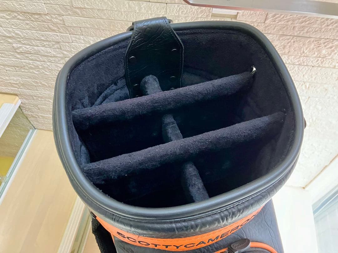 SCOTTY CAMERON キャディバッグ4 オレンジ/ブラック