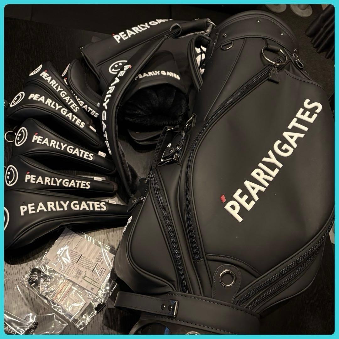 国内正規品　PEARLY GATES キャディバッグ マット合皮