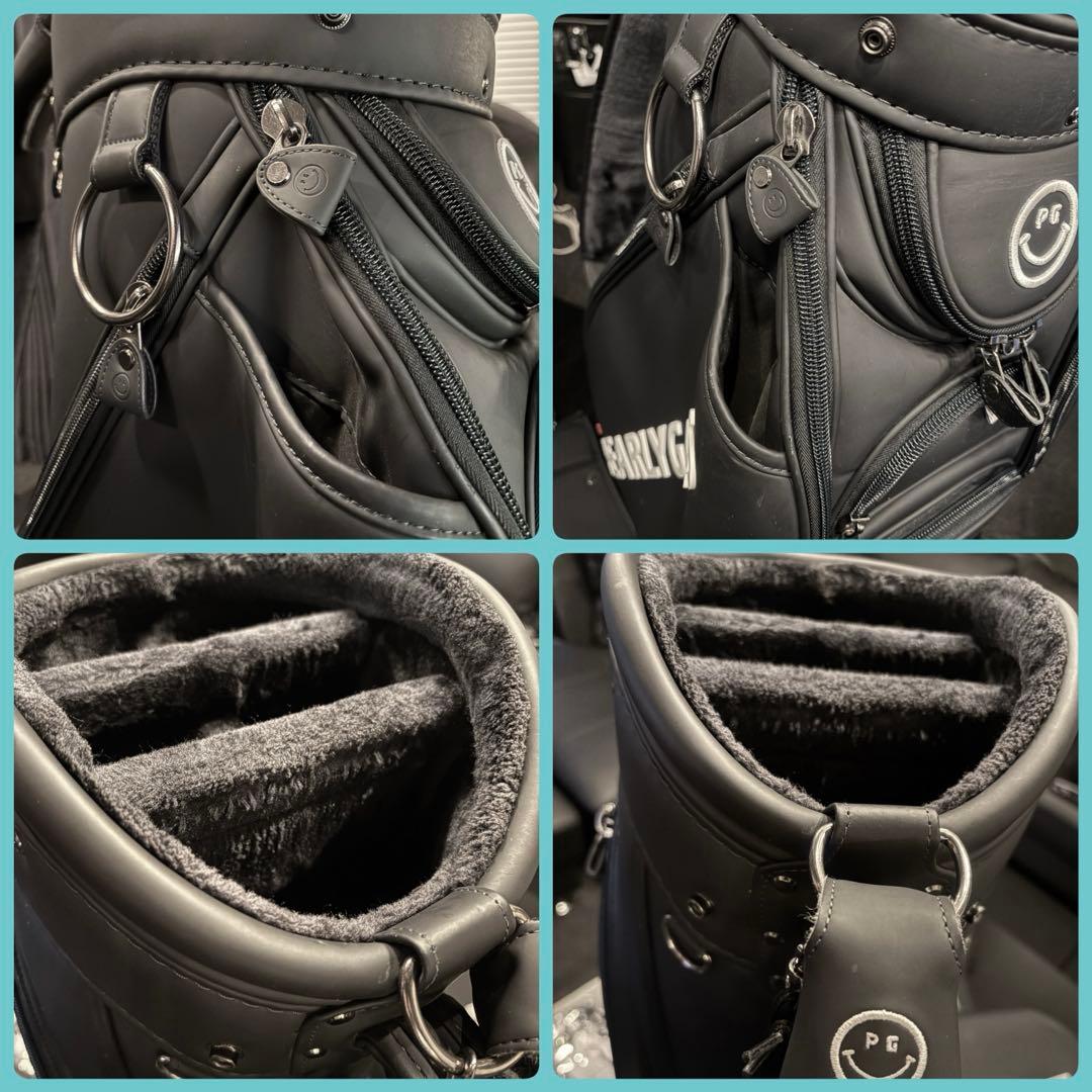 国内正規品　PEARLY GATES キャディバッグ マット合皮