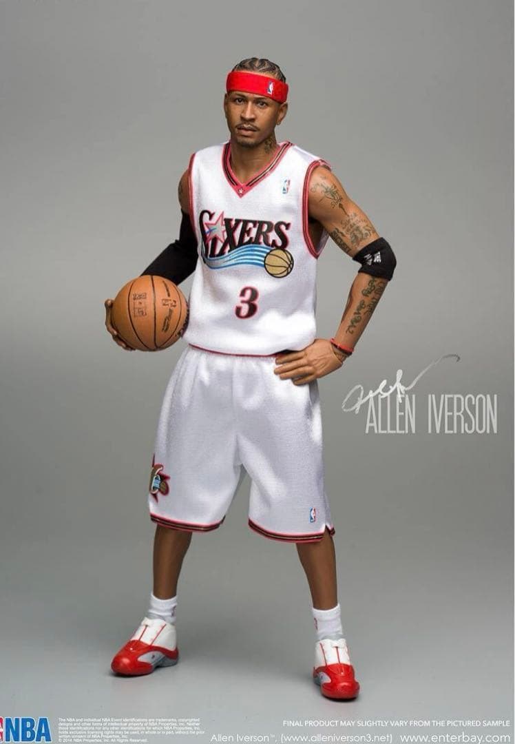 NBA エンターベイ　enter bay アレン　アイバーソン　ボディ付き美品