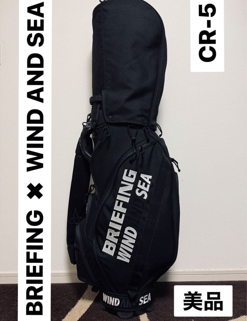 WIND AND SEA x BRIEFING CR-5 #02 ブラック