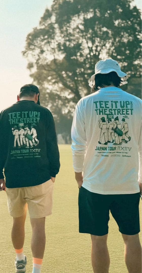 新品 完売限定品 golfickers モックネックシャツ　ブラック　Mサイズ