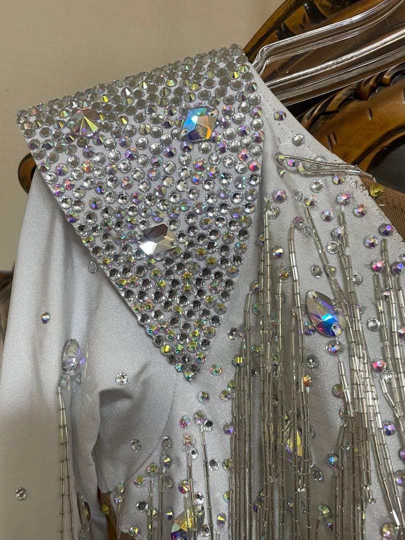 社交ダンス用ドレス ホワイト