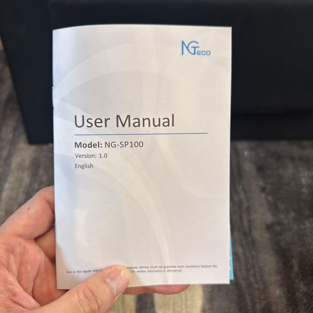 NG ECO ポータブルソーラーパネル　100w