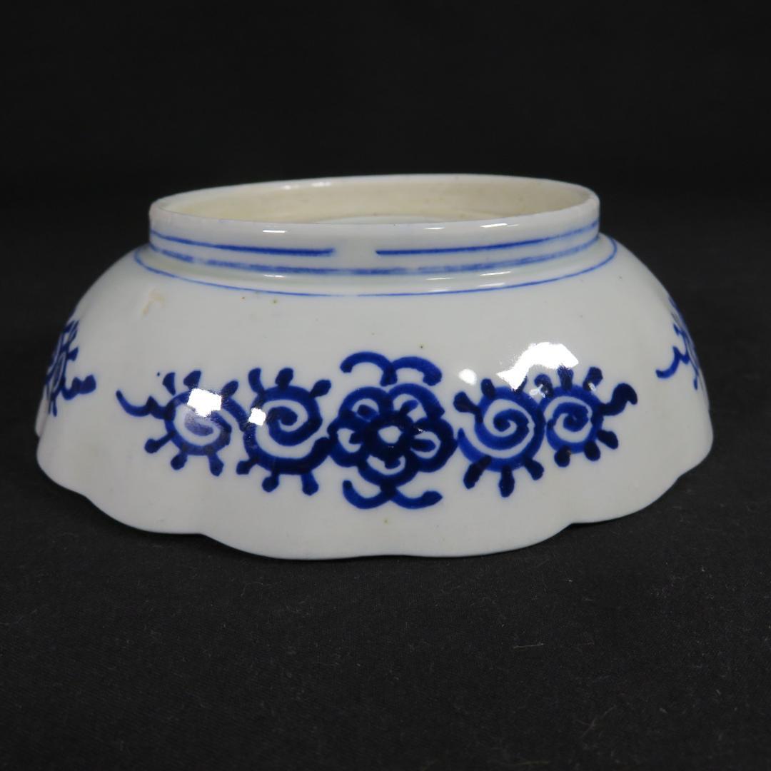 なます皿 5枚 古伊万里 麒麟 花唐草 江戸 明治 大正 希少