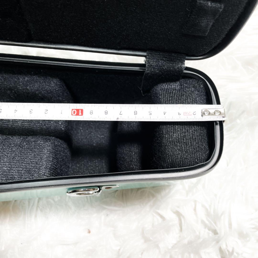 CC シャイニーケース　ソプラノサックス　ケース　ブルー