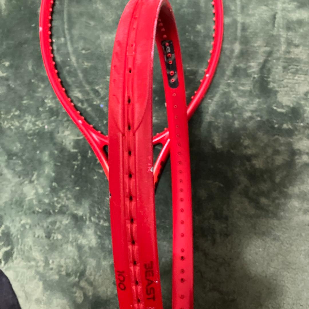 BEAST 100 テニスラケット 2本セット