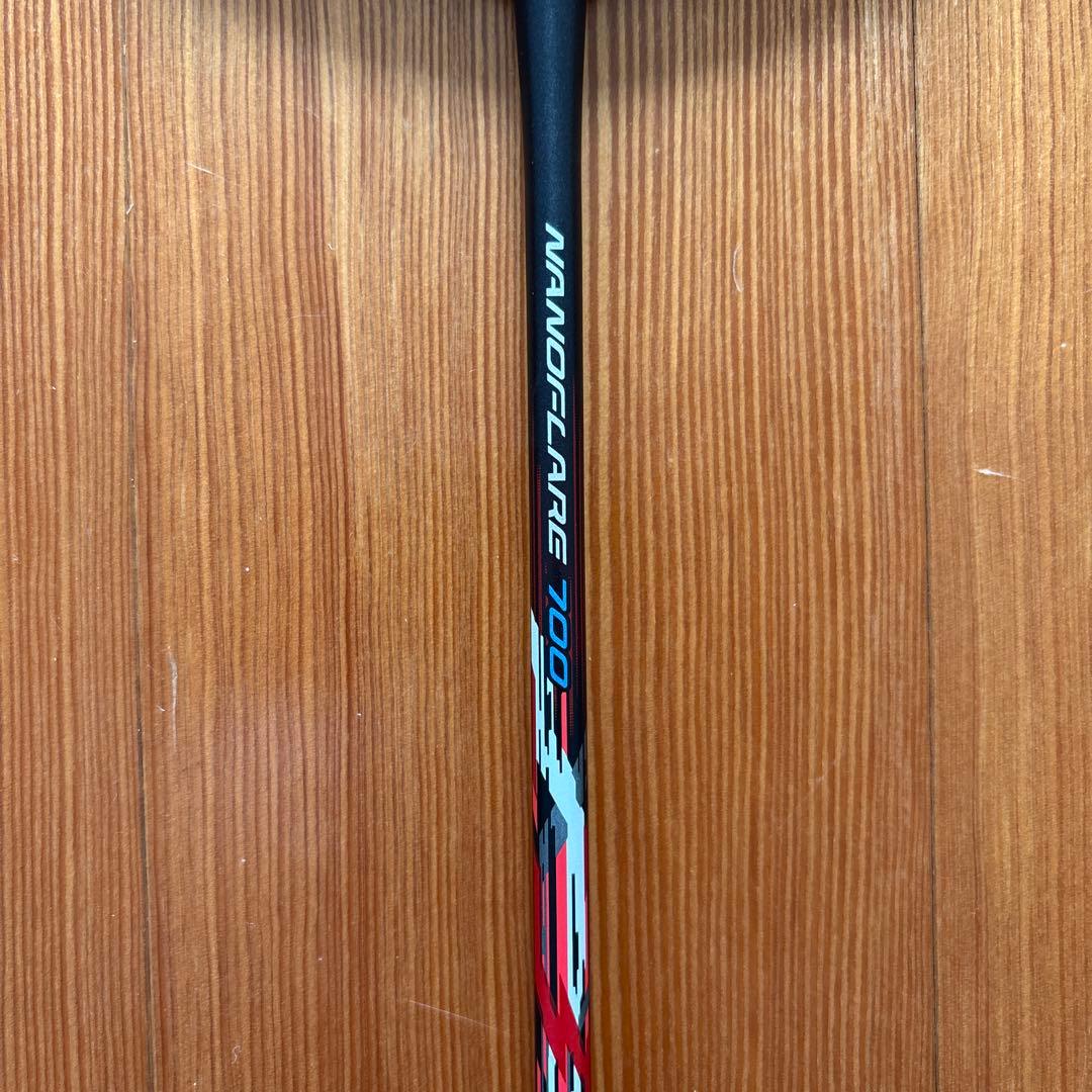 【美品】ナノフレア700 NANOFLARE 700 バドミントンラケット