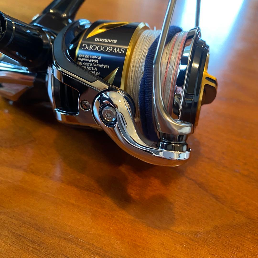 美品　シマノ　20 ステラ　SW 6000 PG リール　STELLA