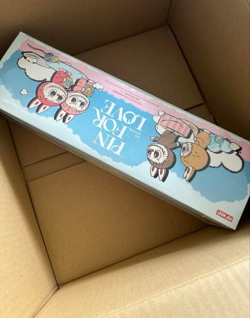 【正規品】PIN FOR LOVEピンフォーラブ　イニシャル後半アソート　ラブブ