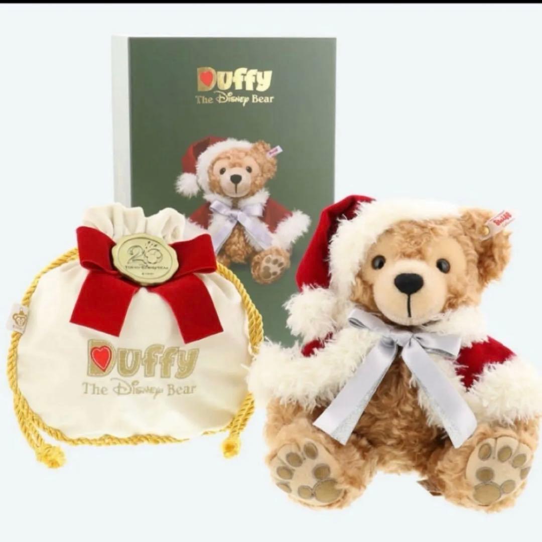 東京ディズニーシー ダッフィー シュタイフ　サンタ テディベア