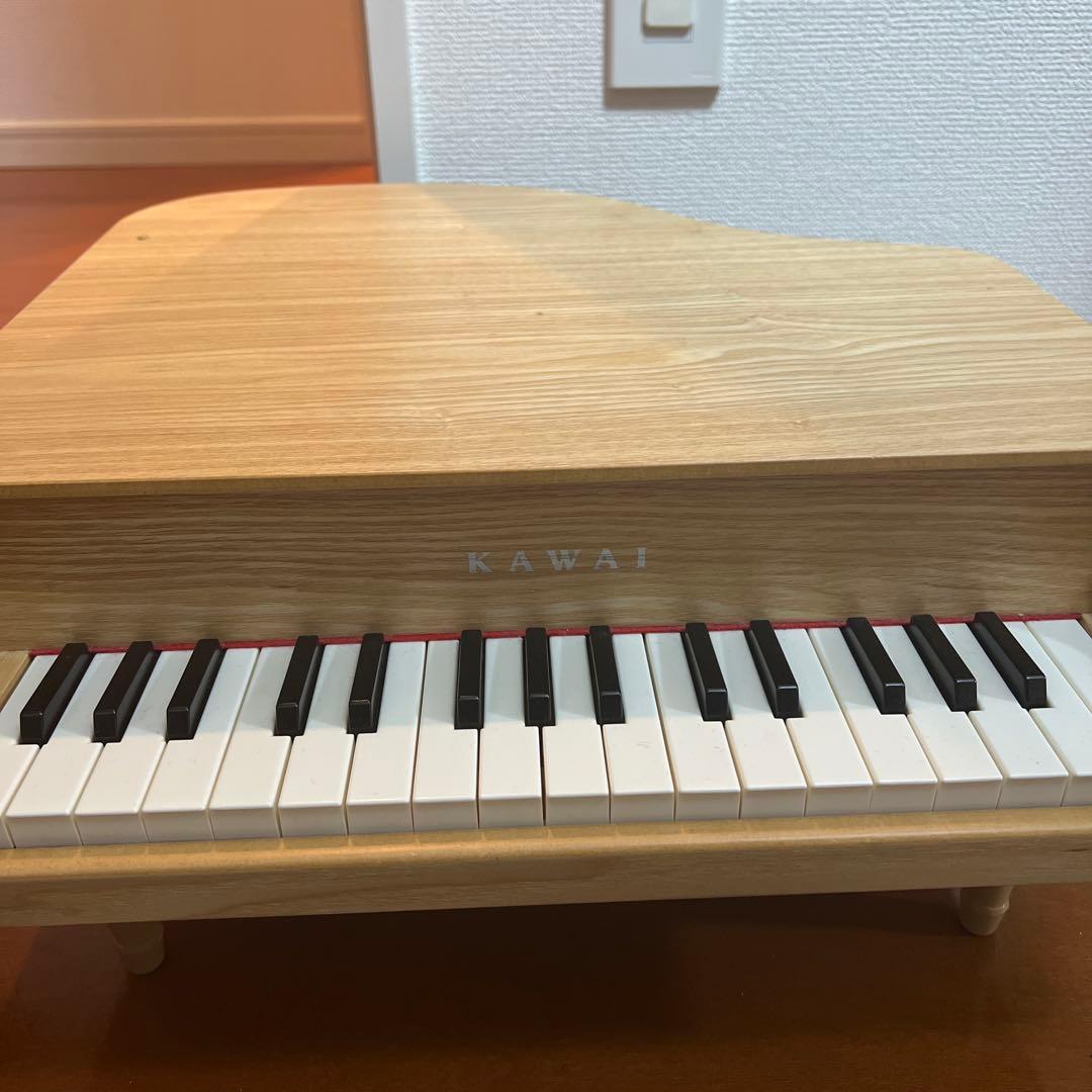 KAWAI カワイ ミニ グランドピアノ 木目調 木製 ナチュラル