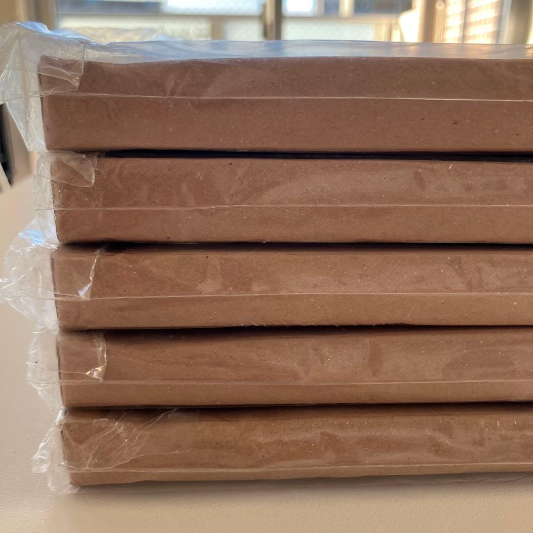 無印良品　台紙に書き込めるアルバム　四つ切　5冊セット