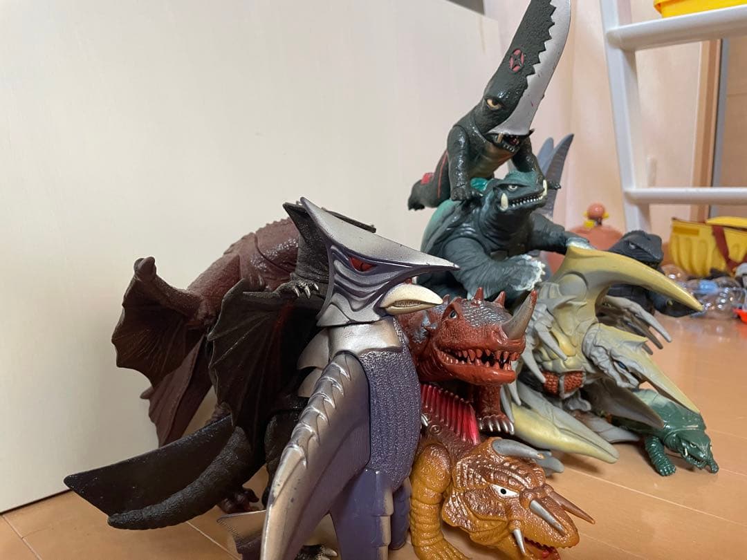 ガメラソフビ11体セット　昭和平成当時物　ギャオスバイラスバルゴンジグラジャイガ