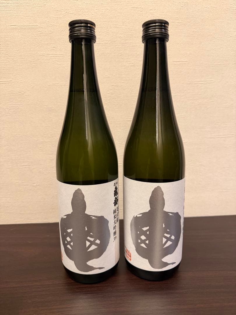 信州亀齢 美山錦 純米大吟醸39 銀亀　720ml ２本セット