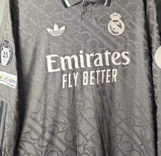 24/25 レアル・マドリード アウェイ 5番 ベリンガム 長袖 ユニフォーム