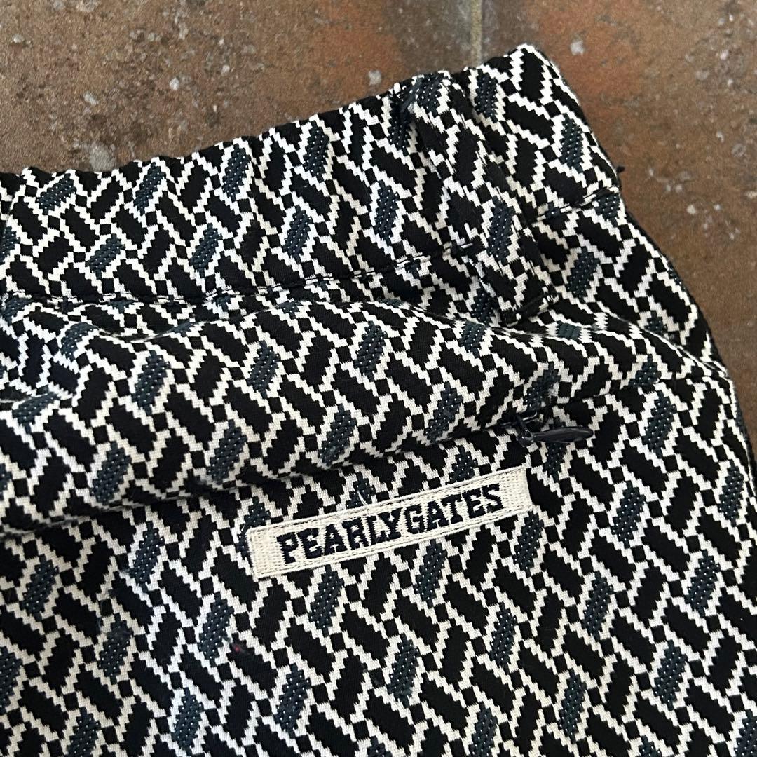 PEARLY GATES ジョガーパンツ　総柄　サイズ0 レディース　ゴルフ