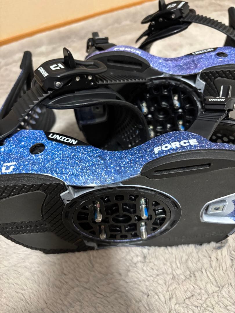 UNION スノーボードビンディング ブラック/グラデーション　20-21