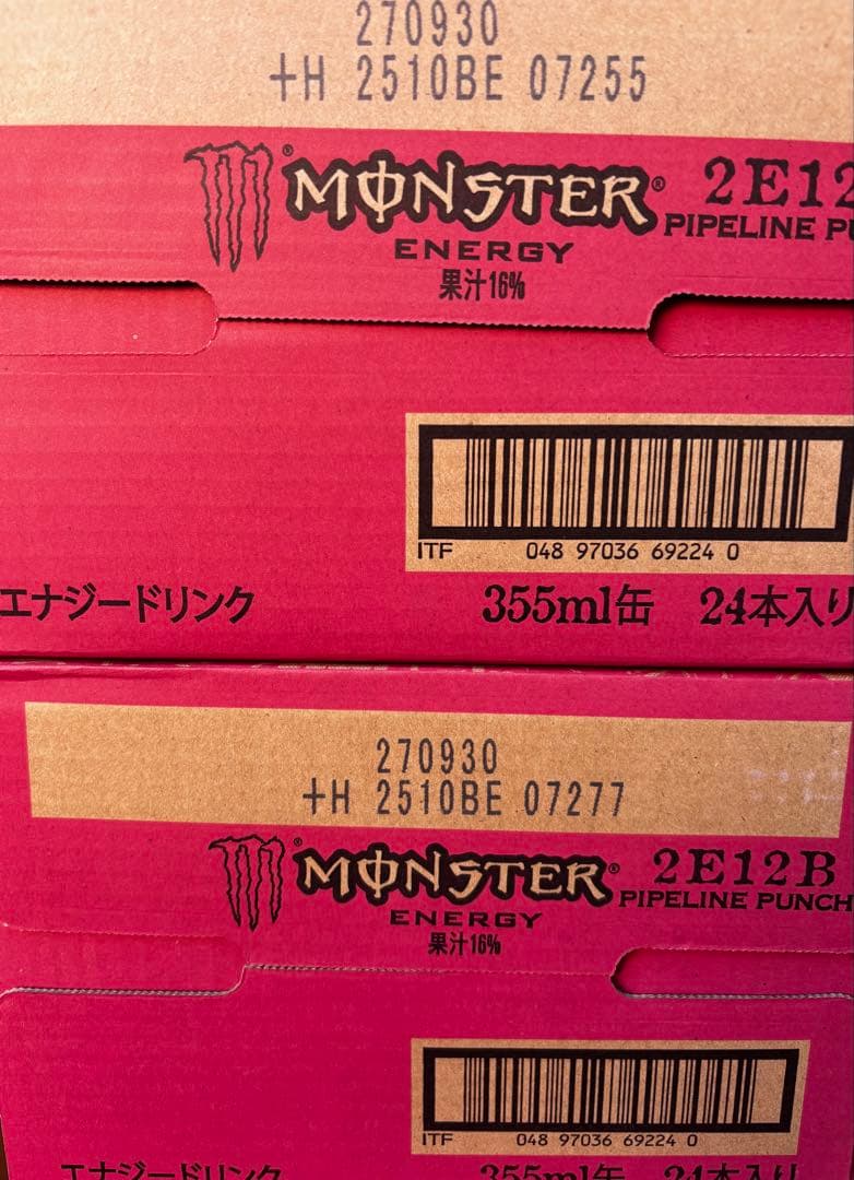 モンスターPunch355ml48本