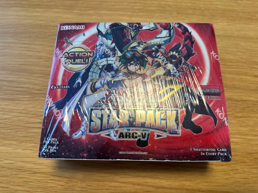 遊戯王　STAR PACK ARC-V 1st　英語版　未開封　BOX