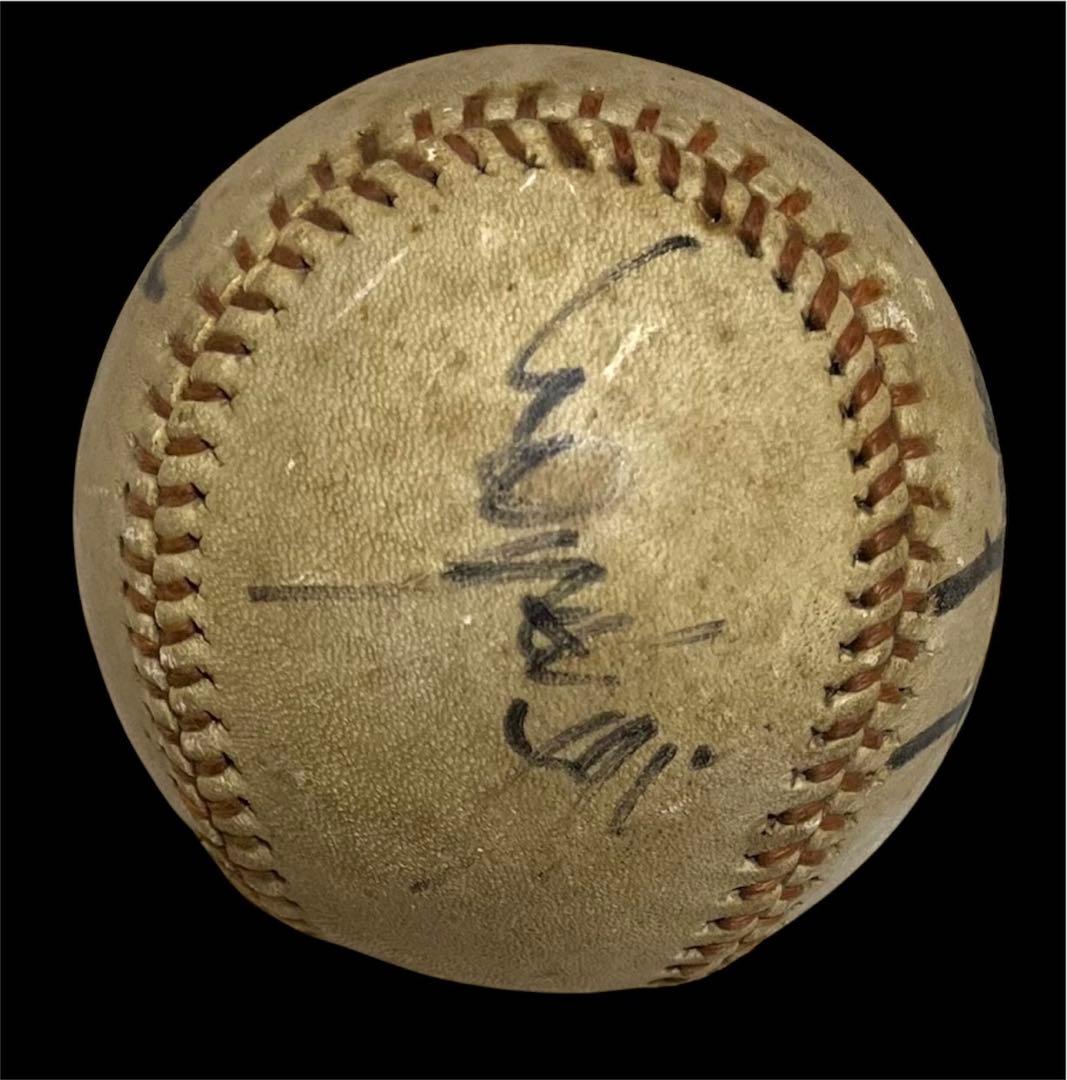 王貞治/長嶋茂雄/柴田勲 他 直筆サイン入ボール 昭和プロ野球