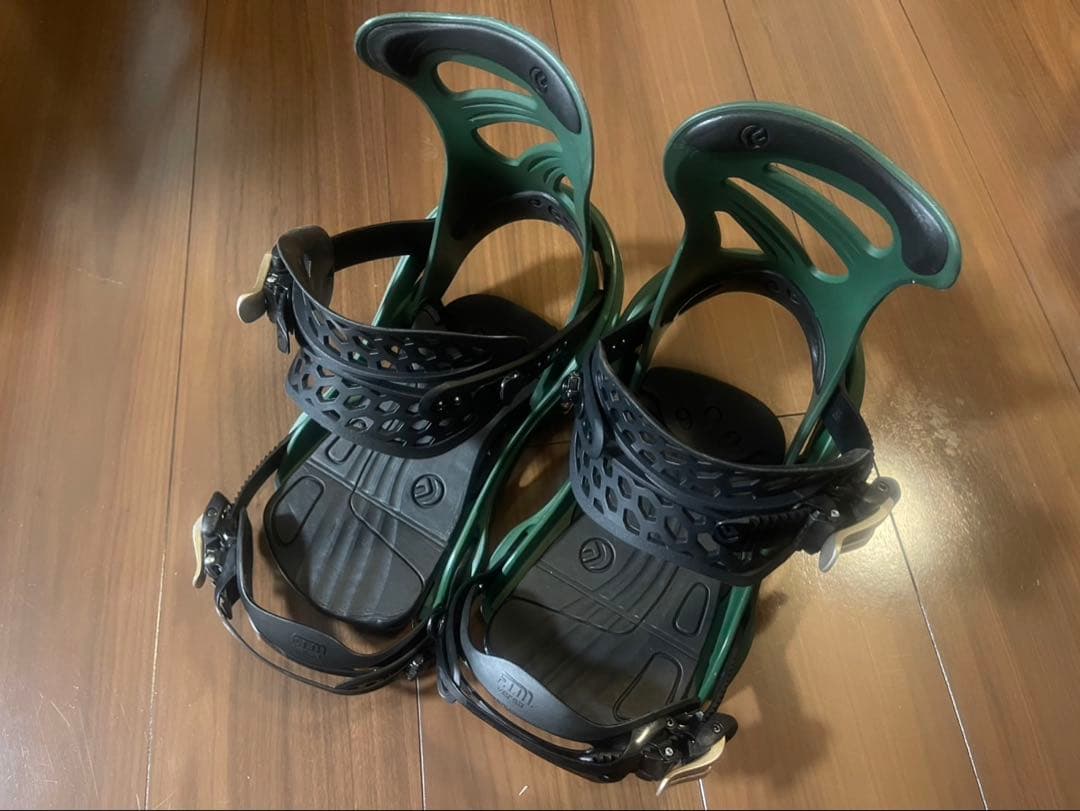 FLUX DSL 20-21 スノーボードビンディング グリーン　Mサイズ