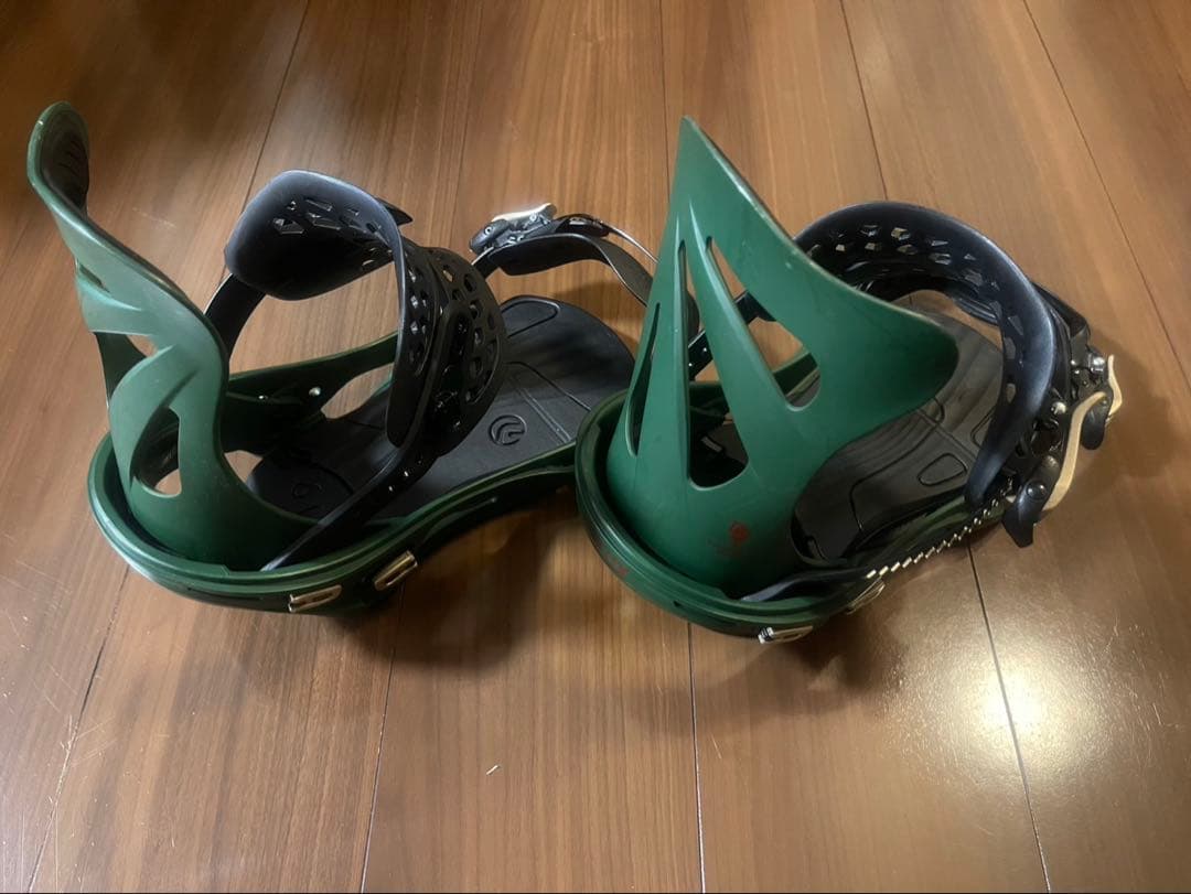 FLUX DSL 20-21 スノーボードビンディング グリーン　Mサイズ
